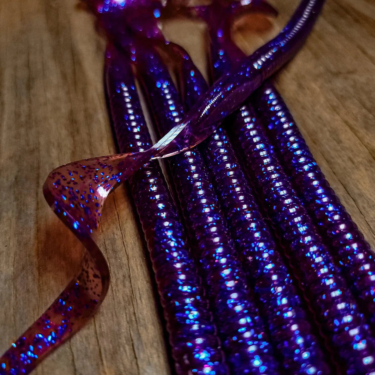 Plum Crazy 10" Ribbon Tail (6pk)