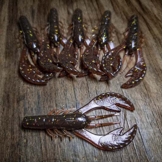 Fried Banana 3.4" Rebel Craw (6pk)