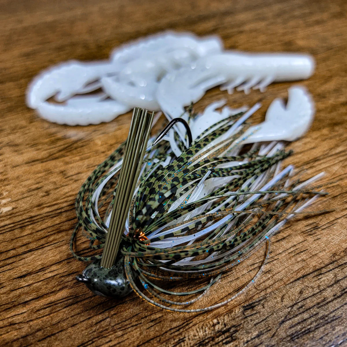 Shadzilla Grass Flipping Jig w/ Matching Craws 3/8 oz