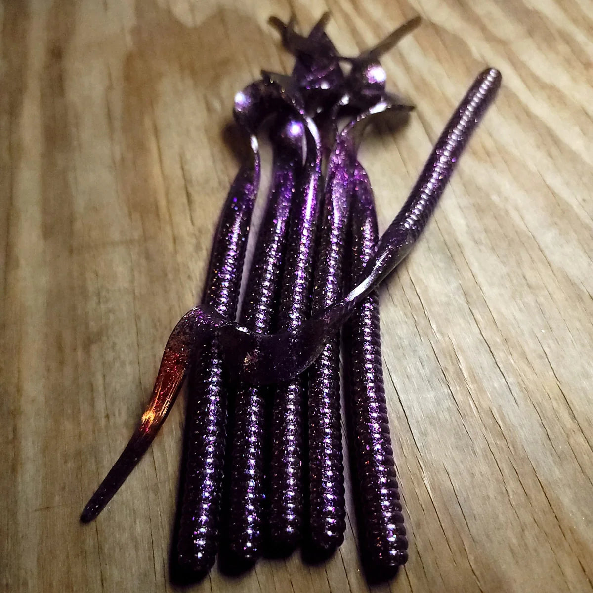 VooDoo Plum Sorcery 10" Ribbon Tail Premium Series (6pk)