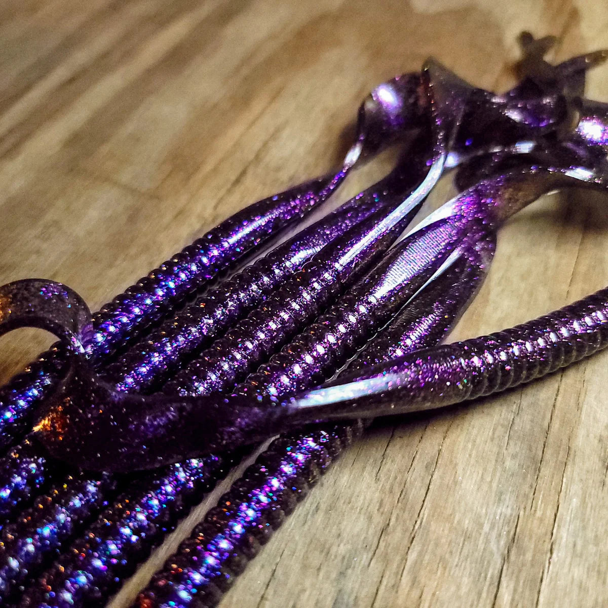 VooDoo Plum Sorcery 10" Ribbon Tail Premium Series (6pk)