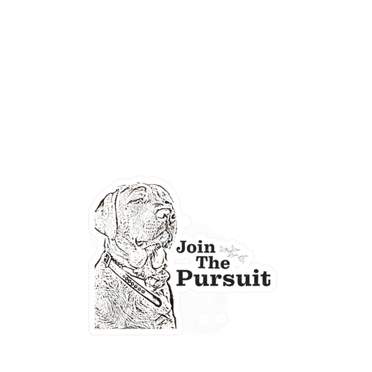 Vinyl Sticker - Join The Pursuit