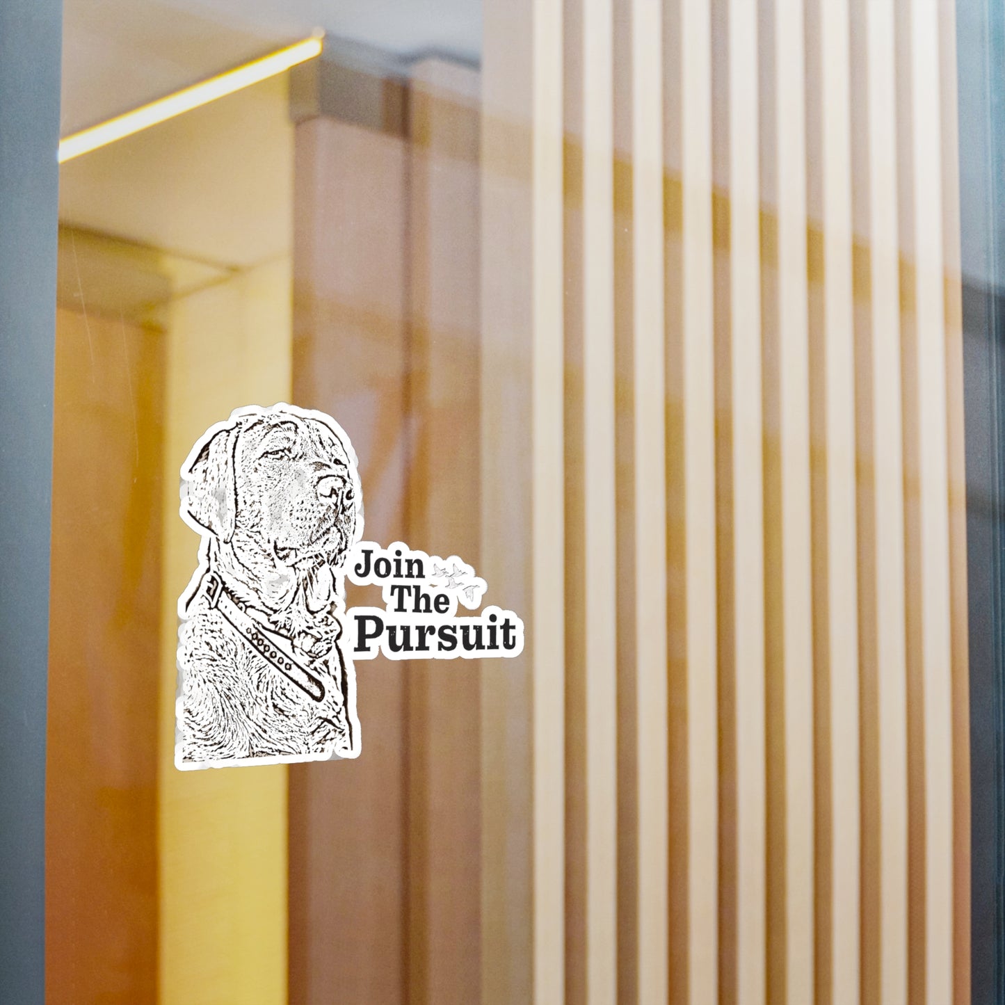 Vinyl Sticker - Join The Pursuit