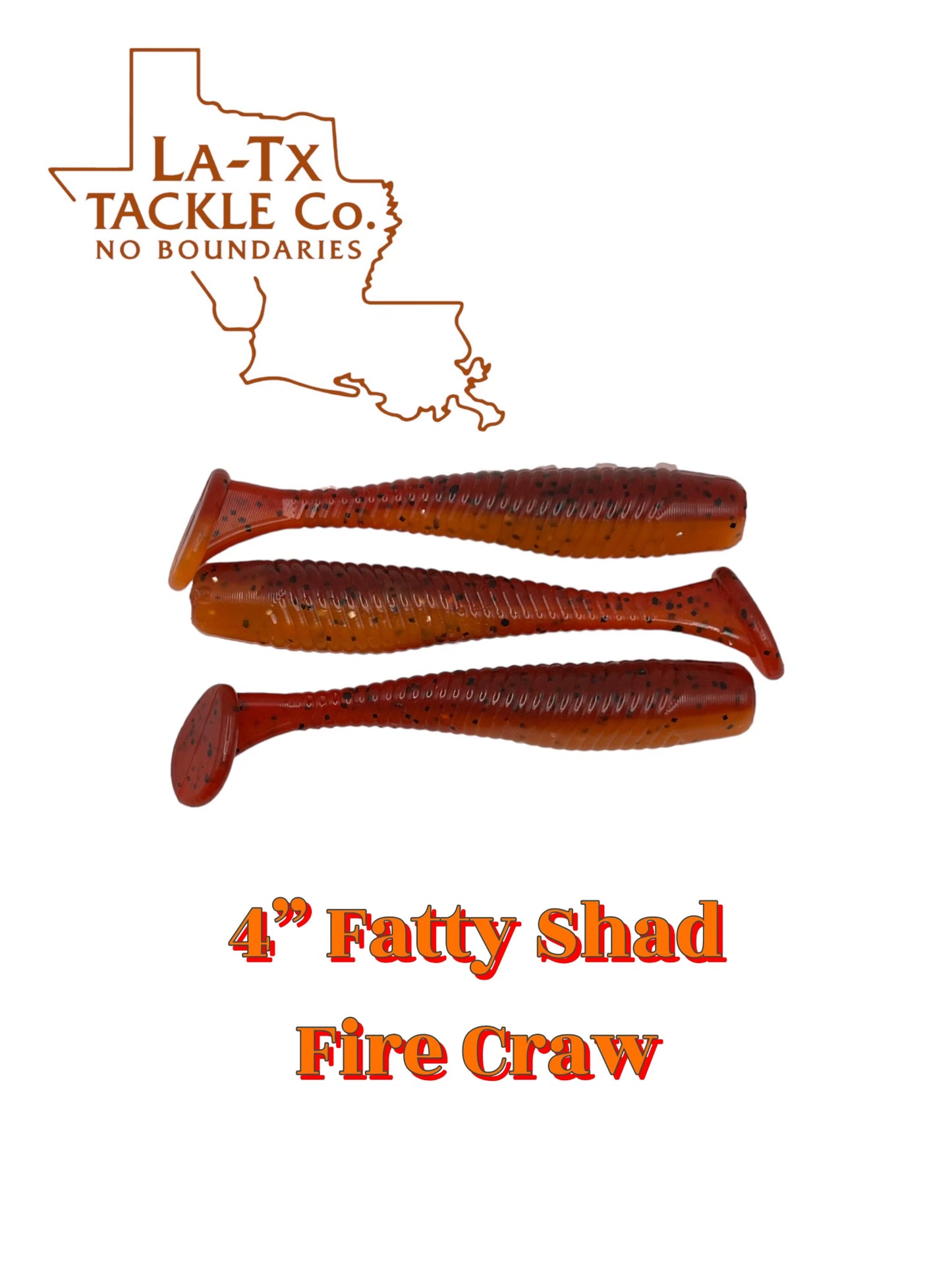 4” Fatty Shad 6 pack