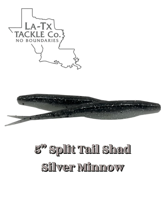 5” Split Tail Shad 5 pack