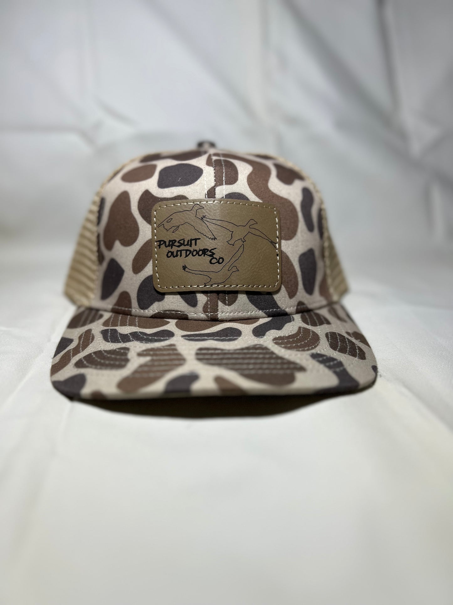 Khaki Duck Camo Hat