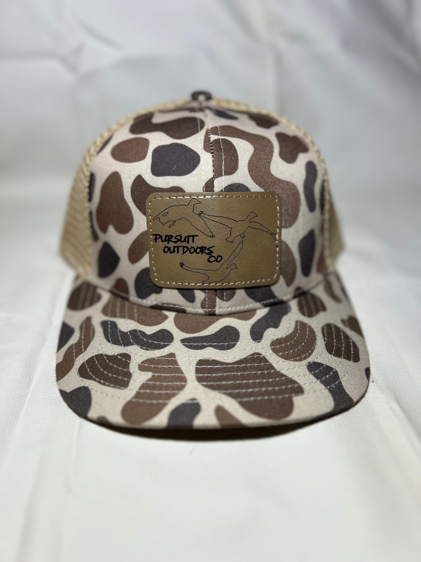 Khaki Duck Camo Hat