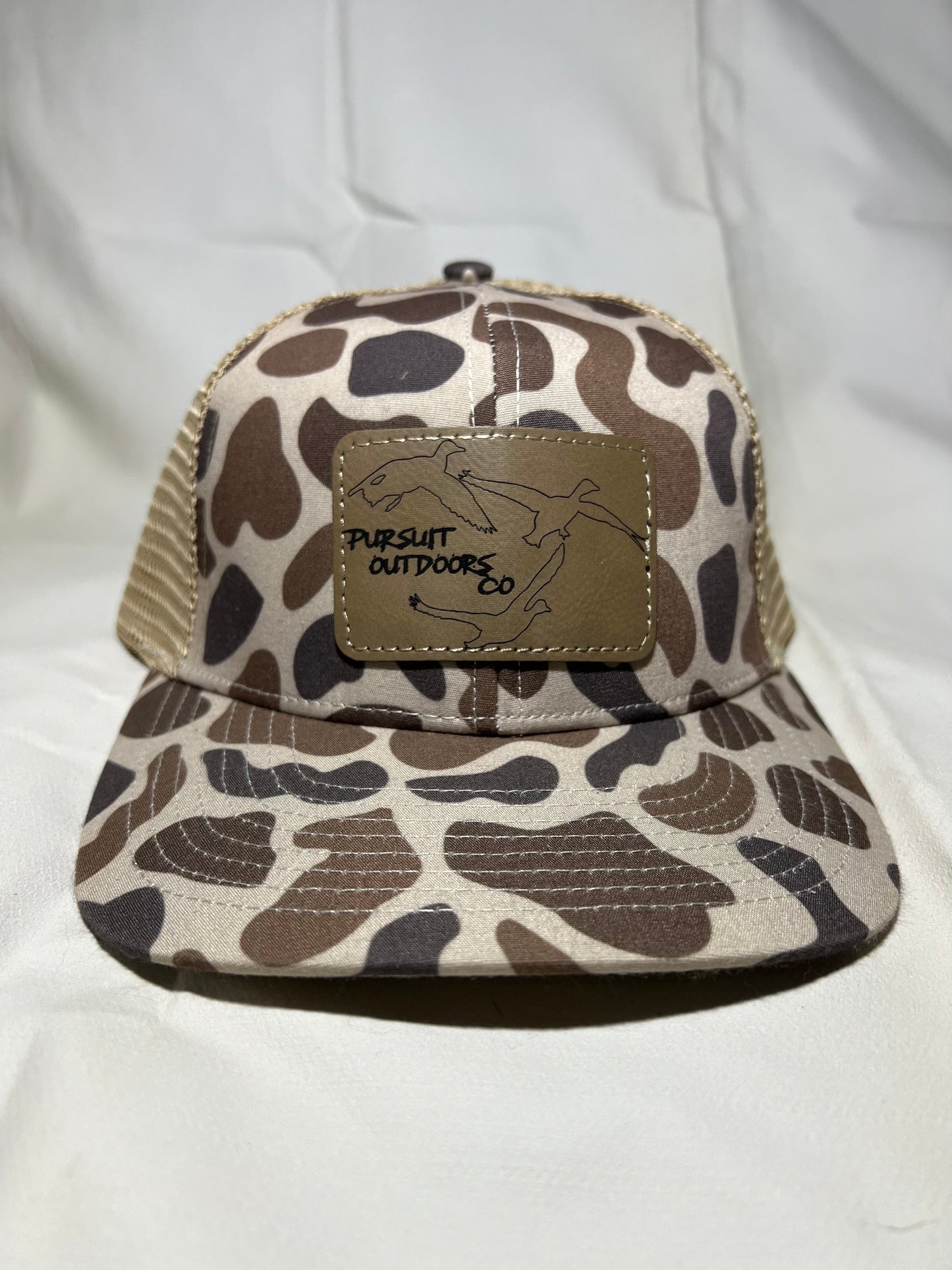 Khaki Duck Camo Hat